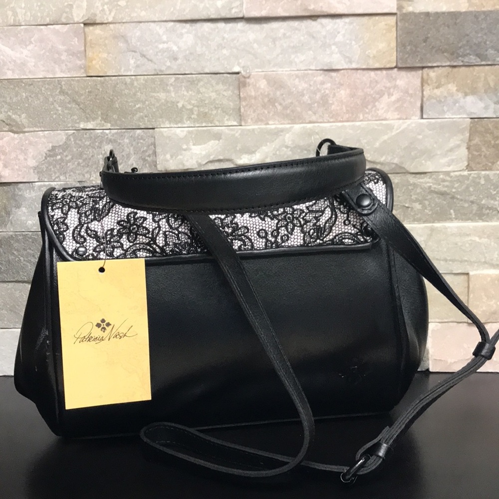 🛍️ Patricia Nash Verga Chantilly Lace Satchel - Picture 8 of 11